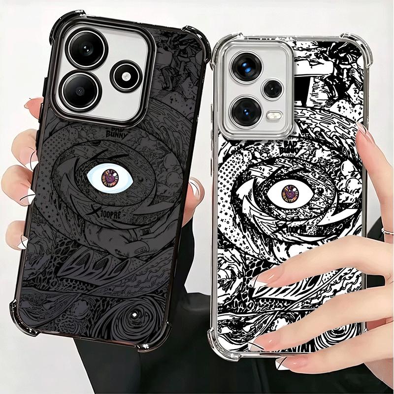 Bad Bunny X100pre Plating Phone Case For Xiaomi Redmi Note 14 15 Pro Plus 13 12 11 11S 11T 10 9S 9 5G Anti-Fall Airabag Cover