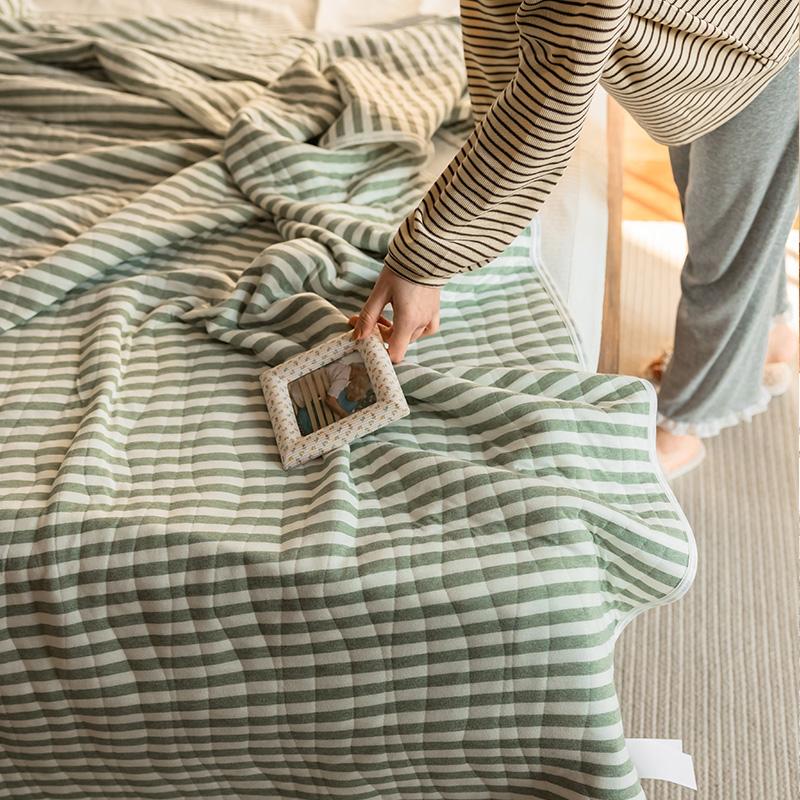 Summer Cool Quilt Cotton Air Conditioner Quilt Pure Cotton Summer Quilt Bedding Set Comforter Set Bed Cover Set