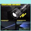 Powerful Xhp50 Led Flashlight With Usb Rechargeable Feature Ideal For Outdoor Camping And Emergency Situations