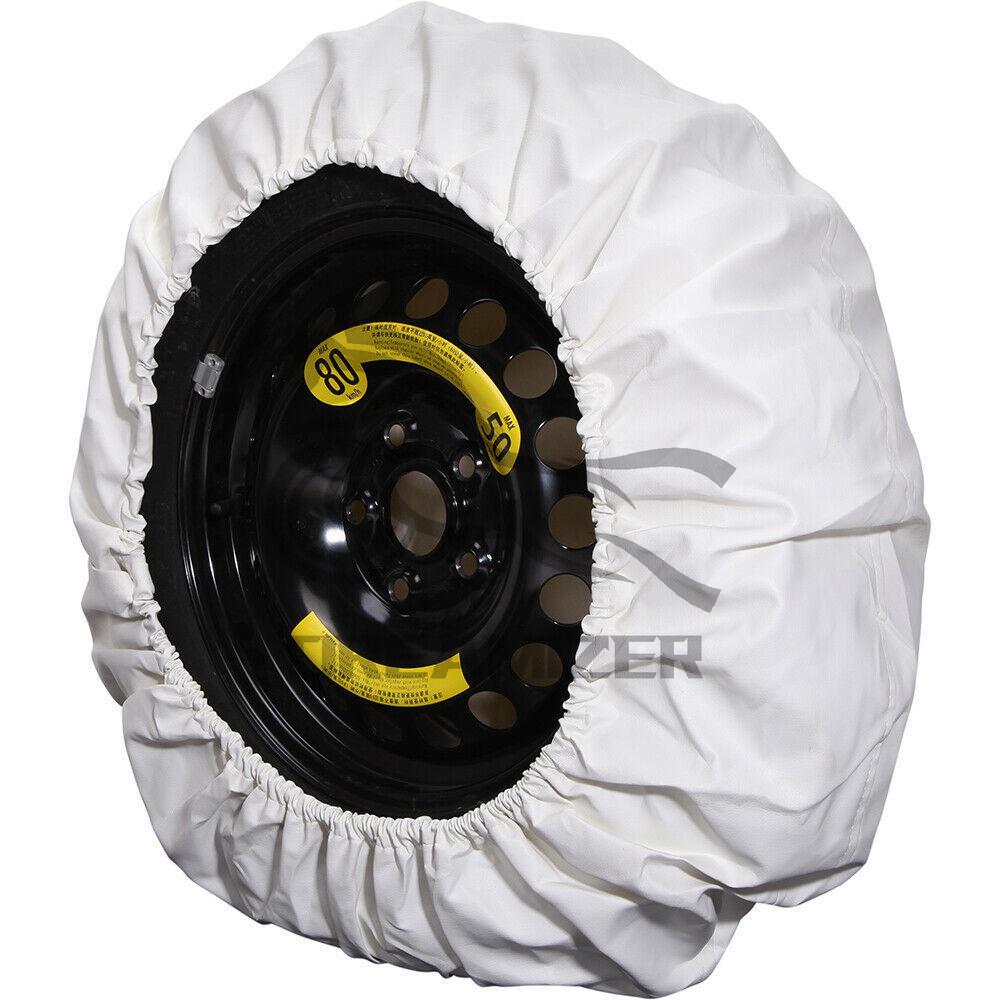 13in Heavy Duty Spare Wheel Tire Tyre Cover PU Leather For 21in-23in Wheel Universal Car Tire Cover Case Spare Tire Wheel