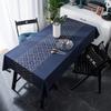 American Light Luxury Flannel Digital Printing Geometric Line Coffee Table Tablecloth Table Cloth