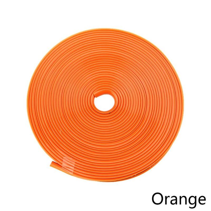 8M/ Rotolo Strisce per Cerchioni Auto Veicolo Colore Protezioni Cerchioni Ruota Striscia Decorativa Linea di Protezione Pneumatico Profilo in Gomma Striscia di Finitura Linea di Protezione Pneumatico