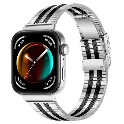 Pentru Huawei Watch Fit 3 Brățară Ceas Oțel Inoxidabil 316L Curea de Încheietură cu Cinci Zale