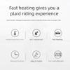 Small Temperature Control Heated Motorcycle Grips 6 Customizable Levels Motorbike Heating Grips for Modification Use