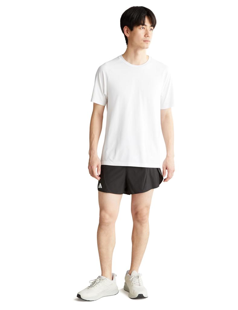 Adidas Adizero Essentials Running Split Shorts JTT46 Black Size Men's (IM8585) J/XS