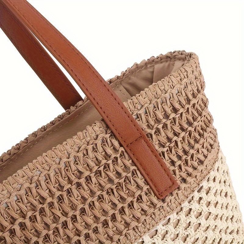 Shoulder Bag Tote Bag for Women, Lightweight Summer Beach Vacation Shoulder Bag