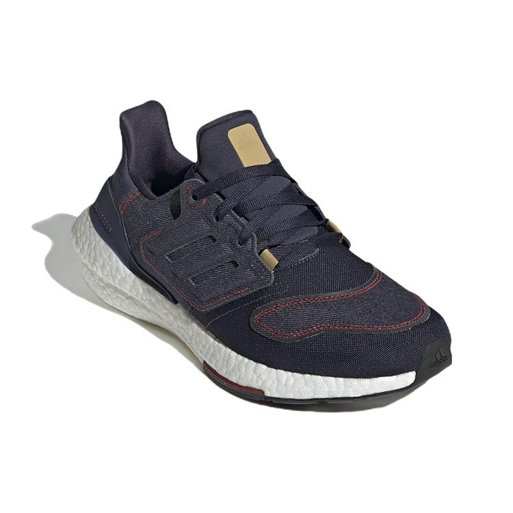 New Adidas Ultra Boost 22 Denim Shadow Navy Vivid Red GX9146