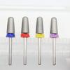 Cone Round Cross Teeth Carbide Nail Drill Bit Electric Manicure Drills Milling Cutter Burr Apparatus Nail Files Bits