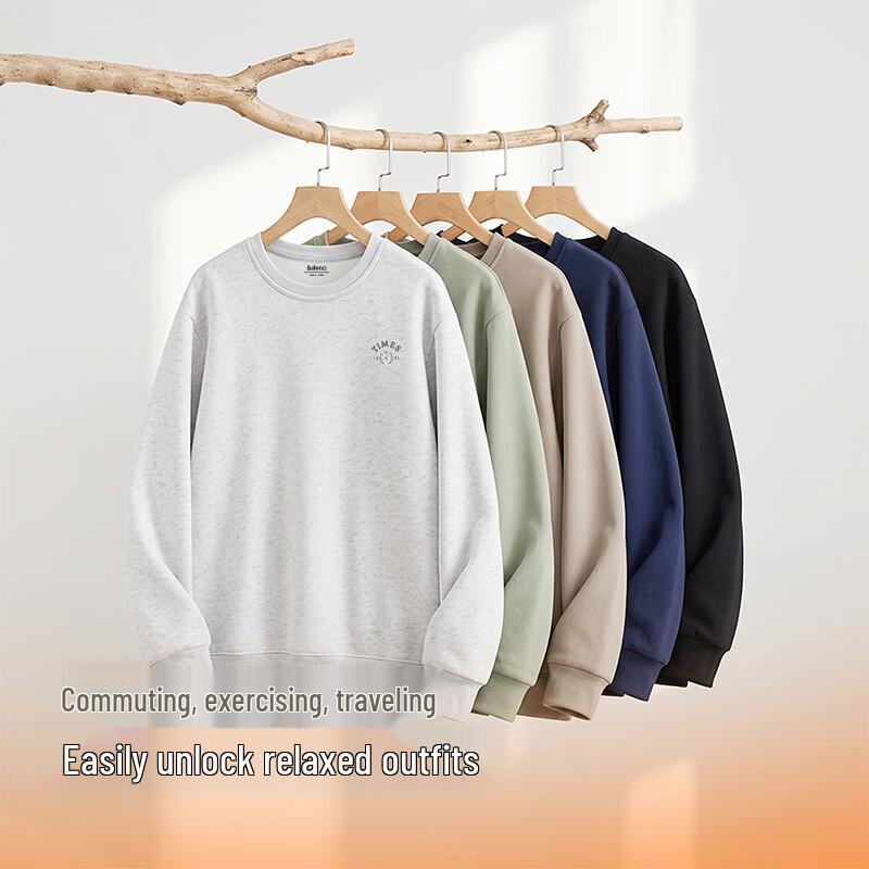 Baleno Unisex Lässiger Übergroßer Grafik-Sweatshirt