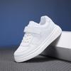 New Children Sneaker Boys Casual Shoes Black Leather Flat Student Walking Shoes Non-slip Girl Lightweight Sports Tennis Footwear