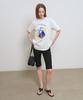 GENERALIDEA Dancing Cat Oversized Short Sleeve T-Shirt [Light Grey] / Gf2Lts519