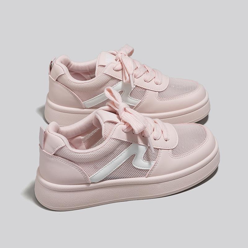 Global summer mesh breathable new niche lightweight design casual board shoes