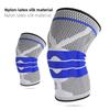 Sports Knee Pads New Silicone Spring Knitted Knee Pads Running Basketball Mountaineering  Sports Protective Gear Mountaineering Protective Gear