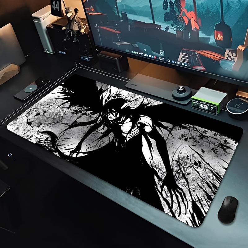 Gaming Large Mouse Pad Japan Anime Bleach HD Office Desk Mat Large Ulquiorra Cifer Keyboard Game Rubber Mousepad NonSlip Carpet