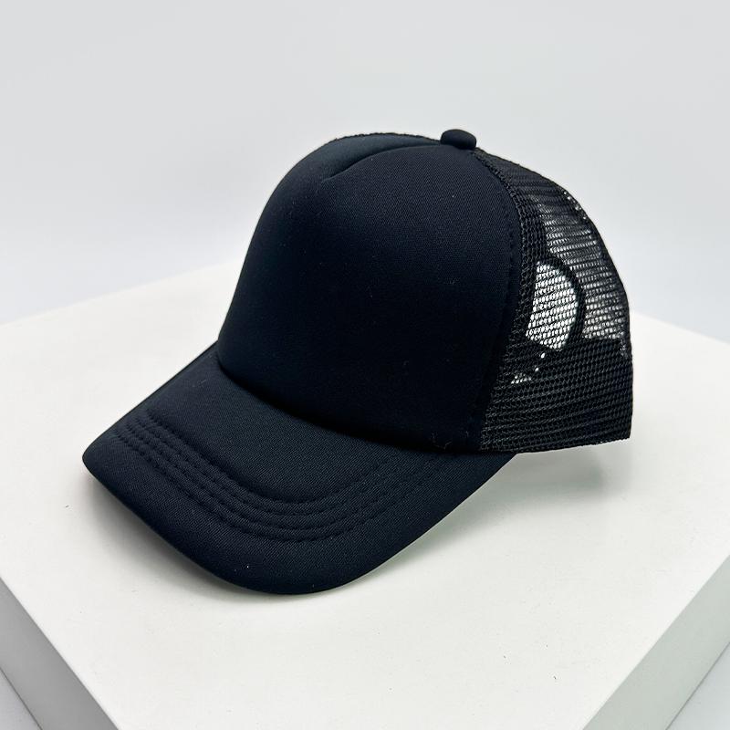 New Men Women Mesh Color Block Baseball Hats Sunshade Breathable Casual Truck Cap Versatile Fashion Simple Outdoor Solid Classic