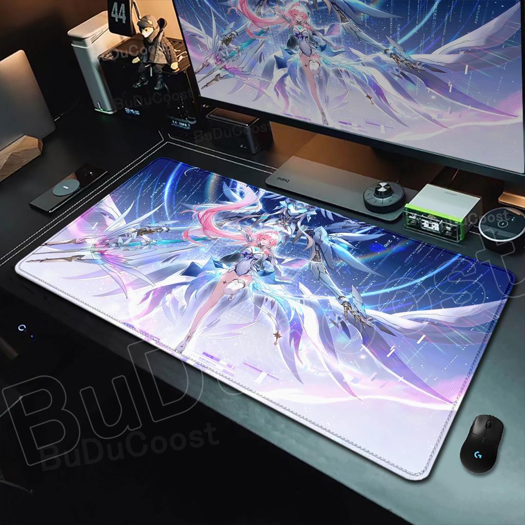 Wuthering Waves Mouse Carpet Aemeath Mause Pad Gamer Keyboard Mat Pads Mornye Protector Laptops Large Mousepad Cartoon Desk Mats