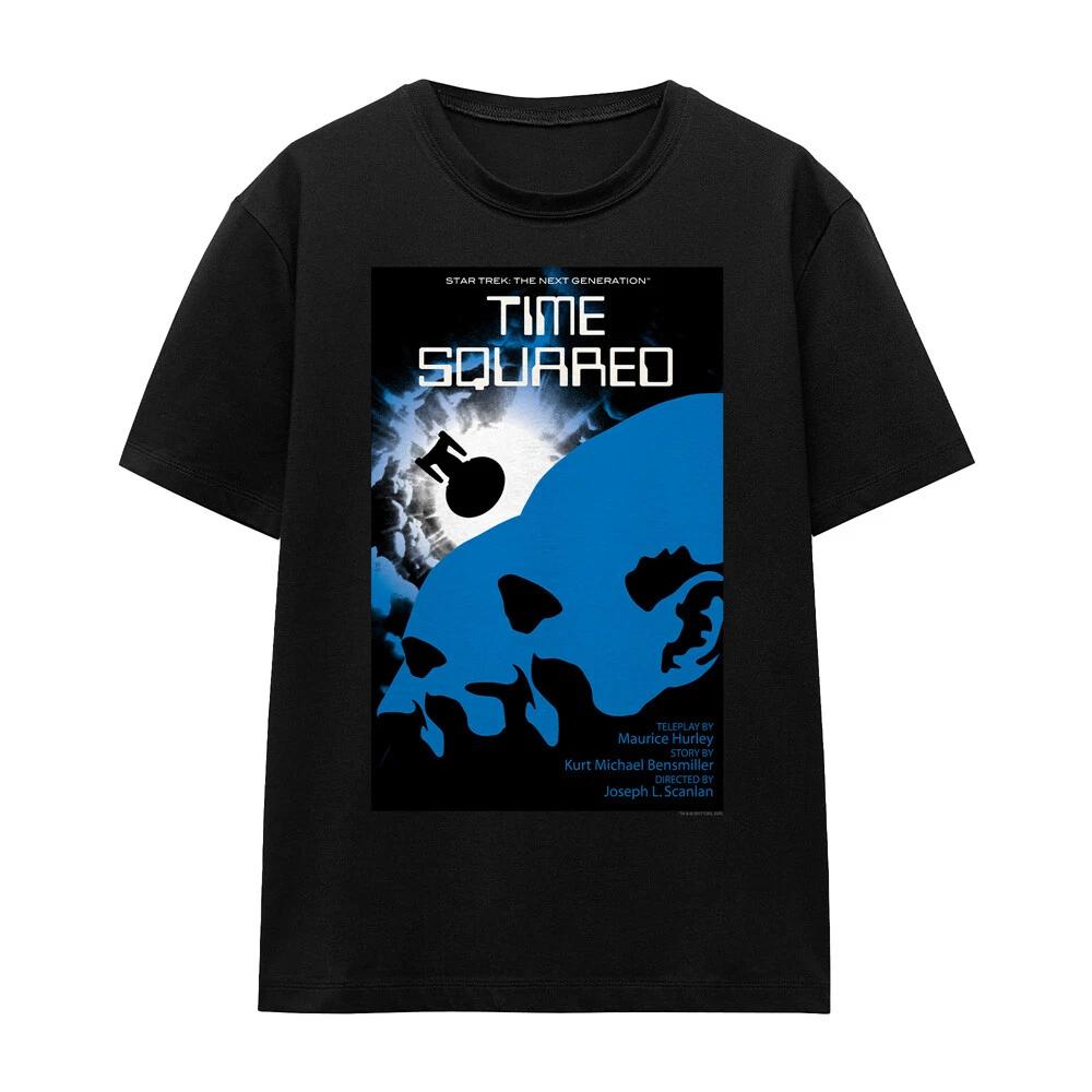 

Star Trek TNG Season 2 Episode 13 Ladies 100% Cotton T-shirt Mens Tees Top S-2XL, Black 4XL