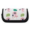 Pencil Pouch High Capacity 300D Polyester Double Zipper with Two Compartments for Pens Ruler Scissors Earphones for Boys Girls