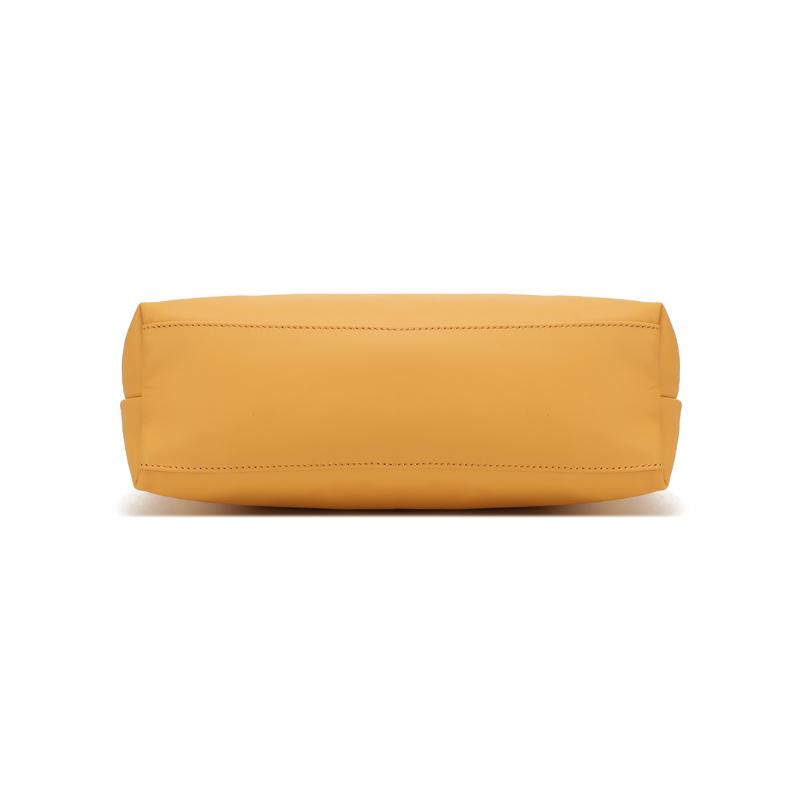 Longchamp Le Pliage Xtra Zipper Closure Leather Underarm Bag Small Square Hobo Shoulder Bag Large Women bags Almond-Yellow 10189987222