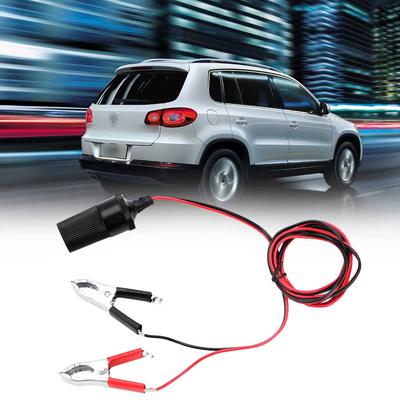 Female Batteries Socket Plug Car Battery Terminal Clamp Clip Cigarette Lighter Power Socket Adaptor 12V 15A Car Accessories