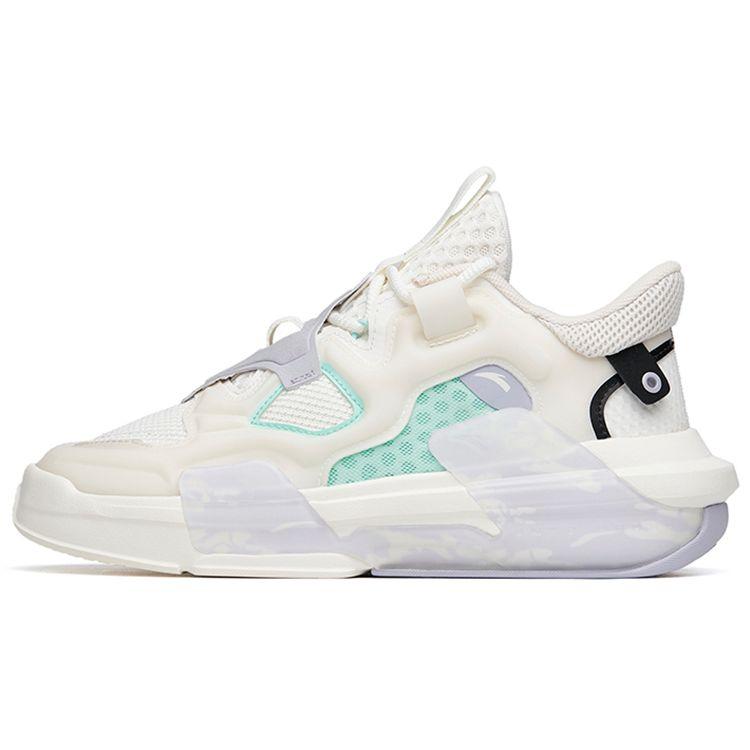 

Anta Badass 3.0 нескользящие износостойкие низкие кроссовки для скейтбординга женские кроссовки белые серые 122218084-1
