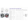 1-1/4"-11.5 NPT 304 Stainless Steel Oil Sight Glass,Viewports,Level Window For Air Compressor Gearbox Vacuum Pump