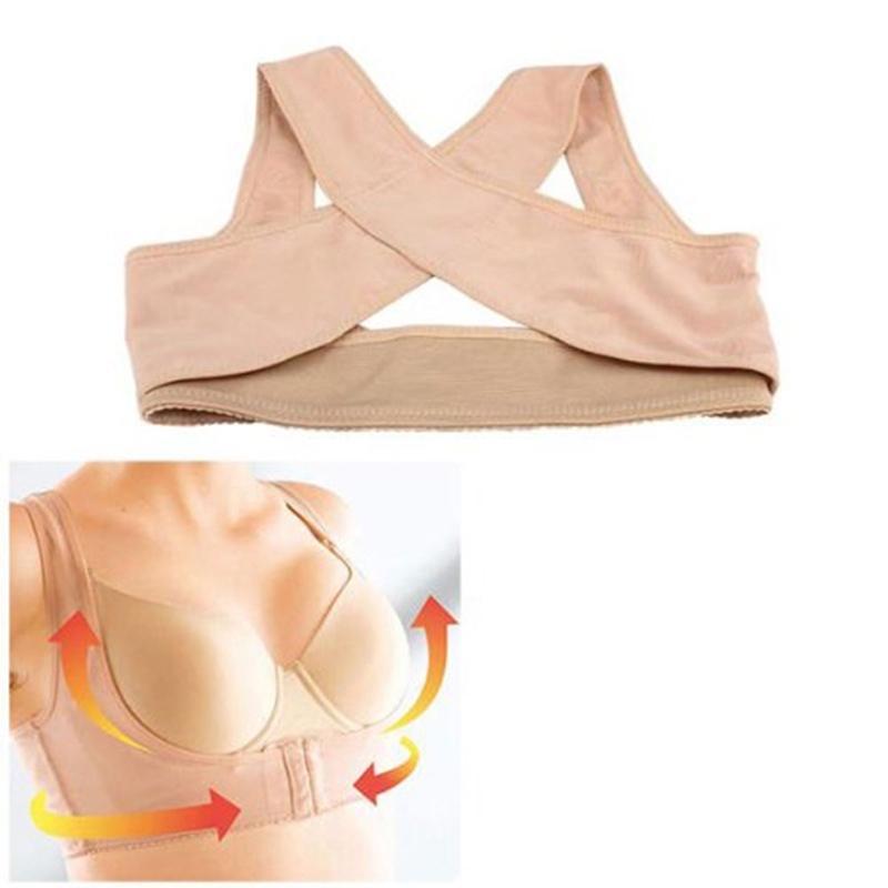 Adjustable Women Shoulder Back Posture Corrector Chest Brace Support Belt Vest