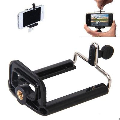 Soporte Universal de 1/4" Soporte para Trípode Soporte para Teléfono Móvil Cámara Adaptador Clip Soporte para Teléfono