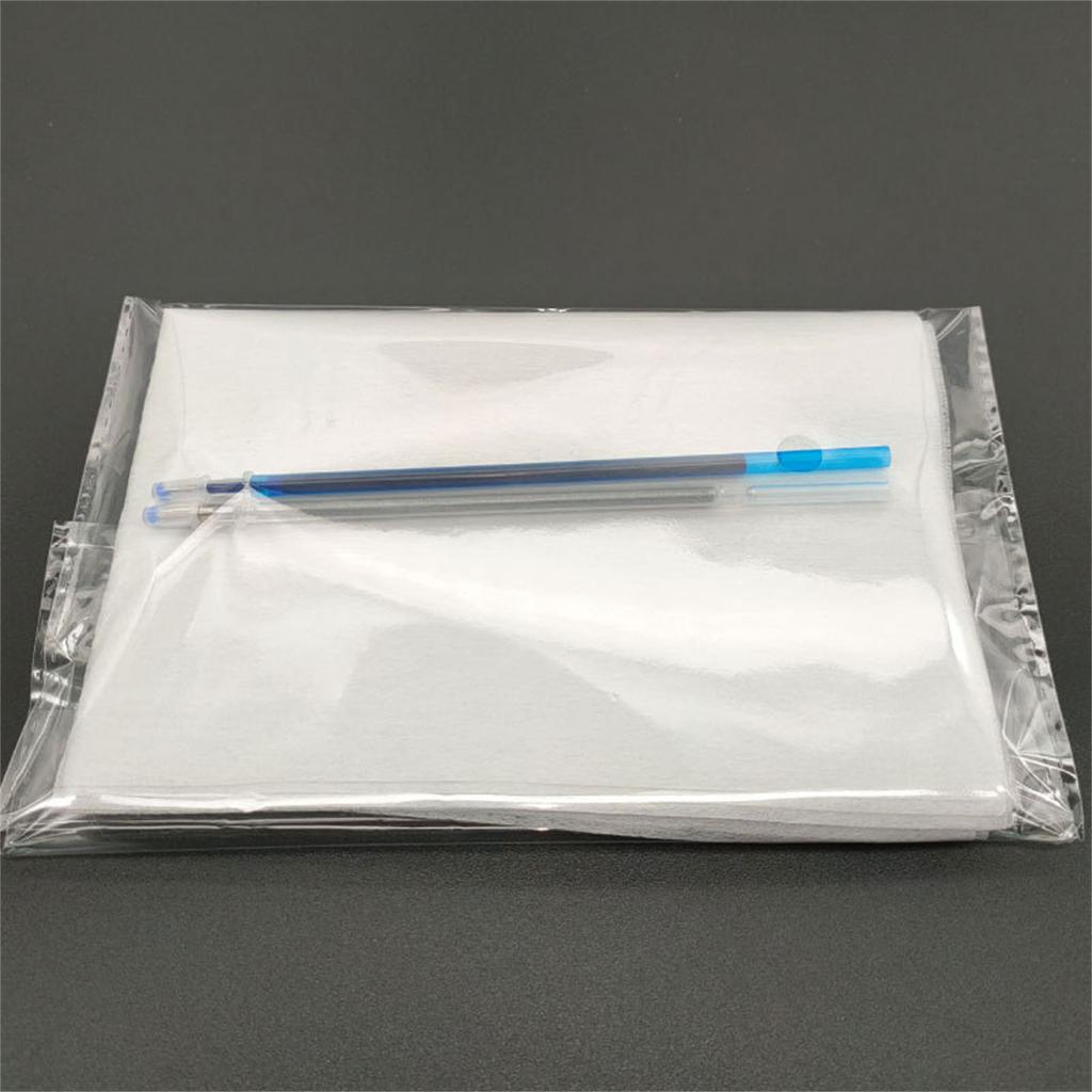 Upgraded Embroidery Transfer Paper Water-Soluble Film Fabric Transfers Papers for Embroidery DIY Pattern Hand Sewing