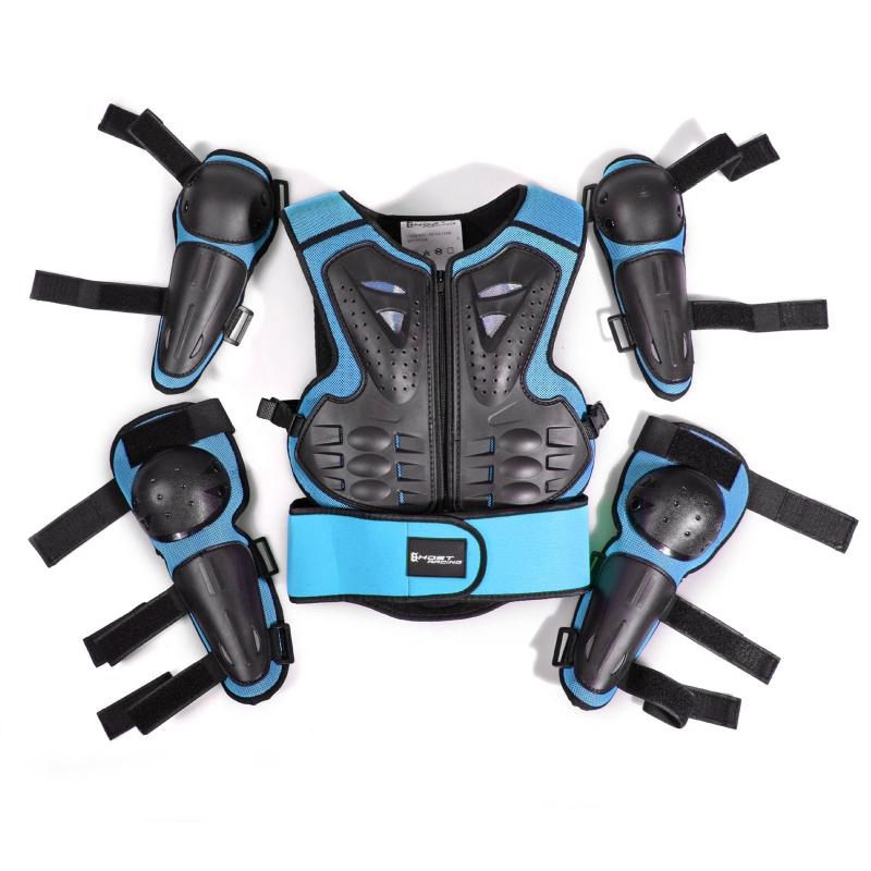 Protective Kids Motorcycle Armor MTB Bike Bicycle Sports Bandage Guard Vest