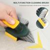 1PC Household Cleaning Brush Kitchen Gadgets Tiles Window Trough 4in 1 V-shaped Brush for Kitchen Home Supplies Tools Bathroom