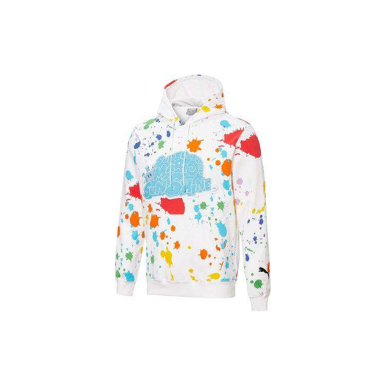 

PUMA x Nintendo Men s Super Mario Sunshine AOP Hoodie 589316-01 L