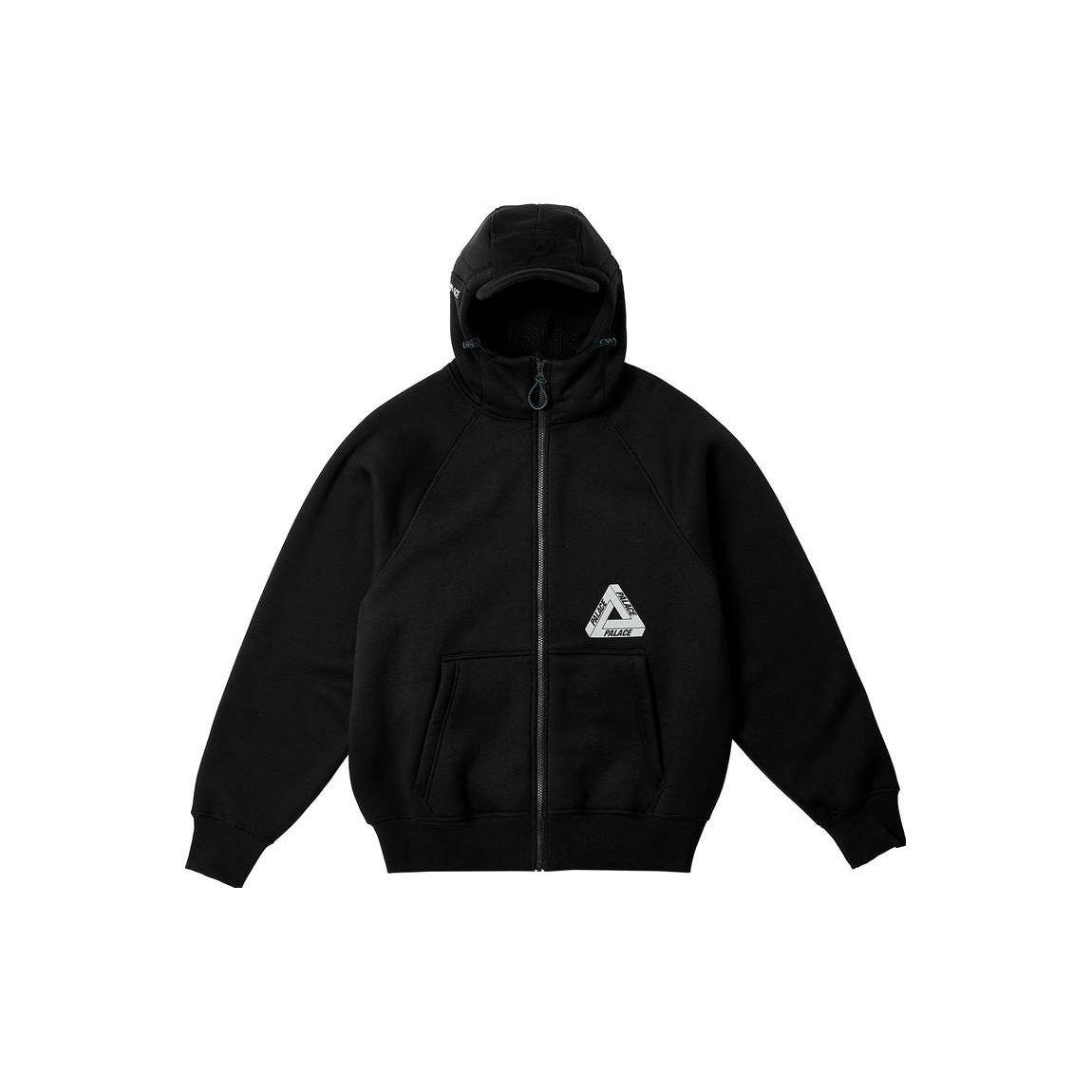 

Черные топы унисекс с капюшоном Palace Thermal Bonded P25CS105 S