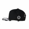 [Withmoons] Hat, Cap, Straight Brim, Zebra Print, Straight Cap, Snapback Baseball Cap, Adjustable Size, TR2936 (Black)