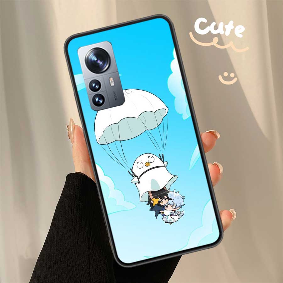Anime Gintama Mr. Raindrop Clear Phone For Xiaomi Poco X7 X6 X5 F6 F5 F7 Mi 14 Ultra 15 13 12 12X 12T 11T 10T Pro 11i 10 Lite Co