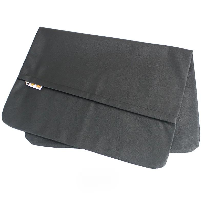 

48X74Cm Waterproof Pu Leather Cushion Cover Sofa Chair Car Throw Pillow CaseOil-Proof Home Decor Pouf Pillowcase 48cmX74cm