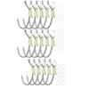 5/10/20Pcs Anti-entanglement Luminous Bait Fixed Holder Set Fishing Hooks  for Fishing Accessories