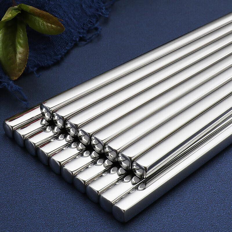 Xuanbin 304 Stainless Steel Square Chopsticks