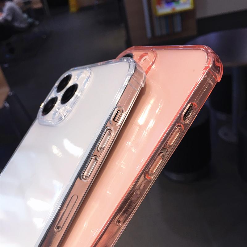 Clear Ultra Thin Silicone Phone Case For Iphone 14pro 13 12 11 Pro Max Xs Max Xr 14 Plus Transparent Soft Shockproof Back Cover