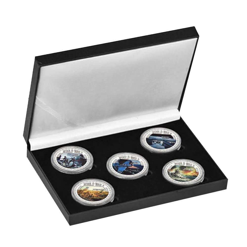 Silver World War Military Commemorative Coin, Metal Crafts Commemorative Medal, Enthusiast Collection Gift