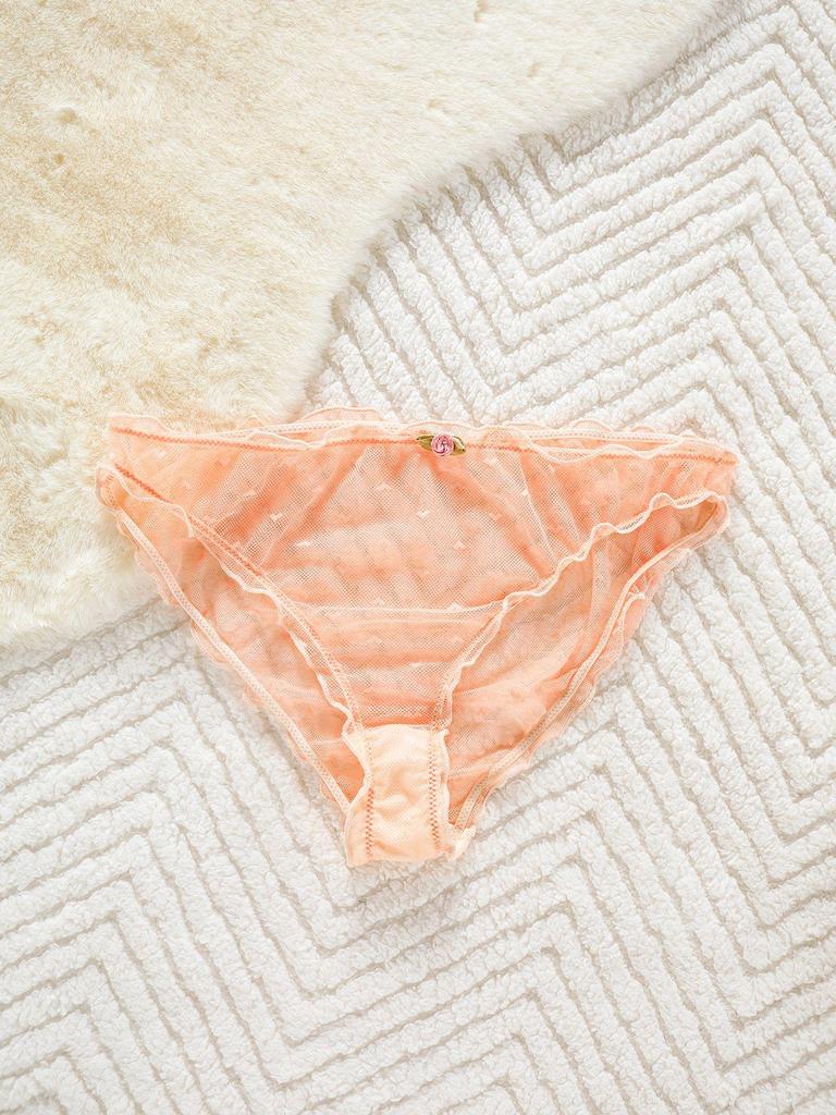 Candy Color Low-Rise Lightweight Breathable Panties for Women - Sweet Dopamine Triangle Briefs