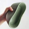 Oval Food Storage Box Heat Resistance Food Container Salad Box Silicone Lunch Box  Travel