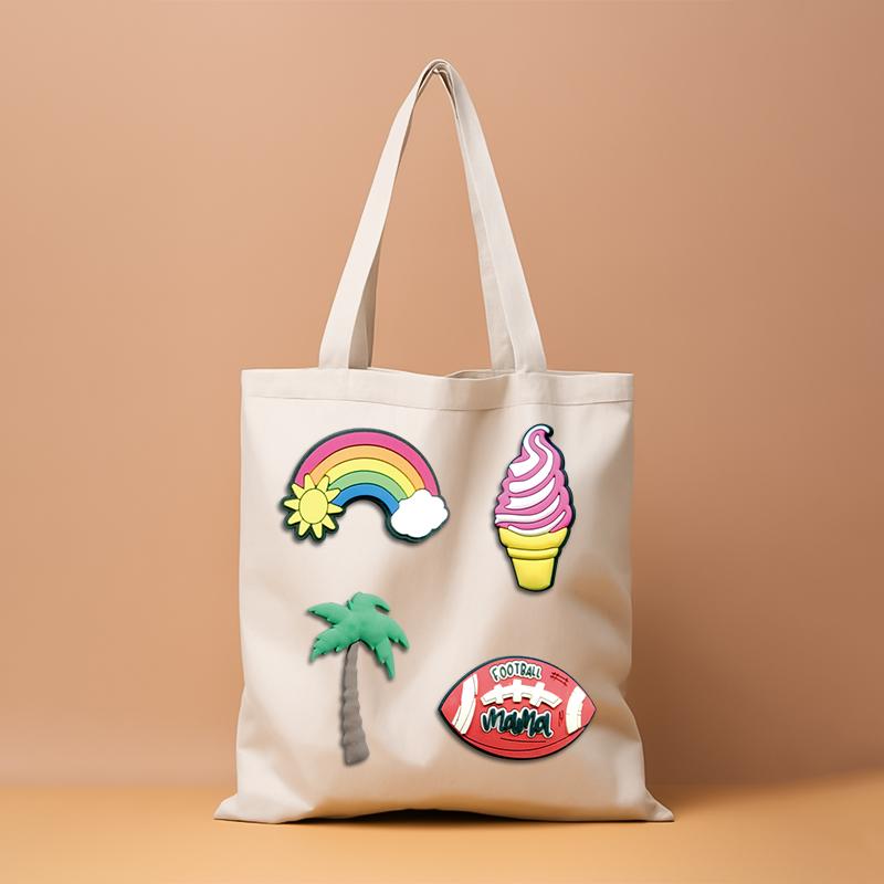 DIY For Clothing Bags Slippers Sunglasses Lollipop Coconut Tree Removable Personal