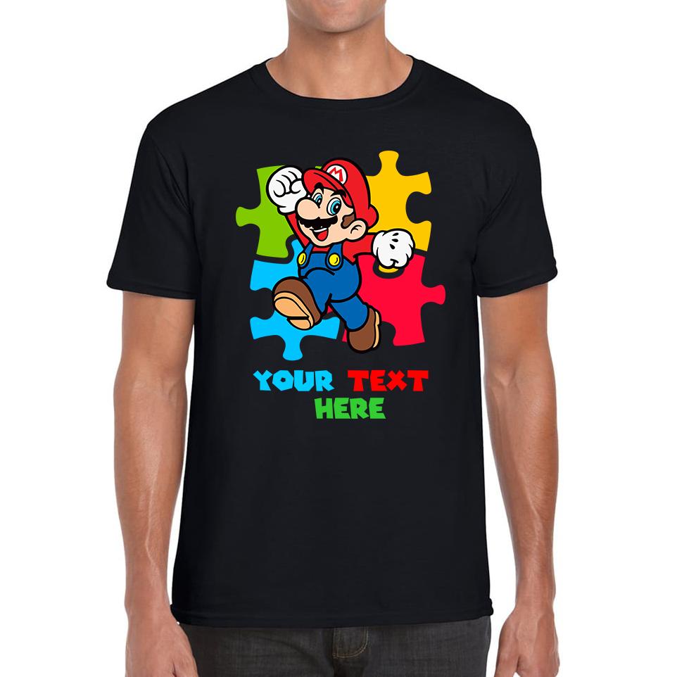 Super Mario Puzzle Funny Unisex T Shirt XL