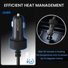 3M/10FT Starlink Mini Car Data 16AWG Cable 12V-24V Cigarette Lighter Charger Carcharger Starlink Mini DC Power Cable