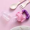1Pc Baby Nipple Fresh Food Fruit Milk Feeding Bottles Learn Feeding Drinking Water Straw Handle Teething Pacifier