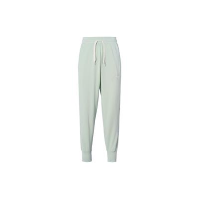 Embroidered Logo Knit Mid-Waist Slim-Fit Joggers Men Bottoms Green Yellow DA0020-017