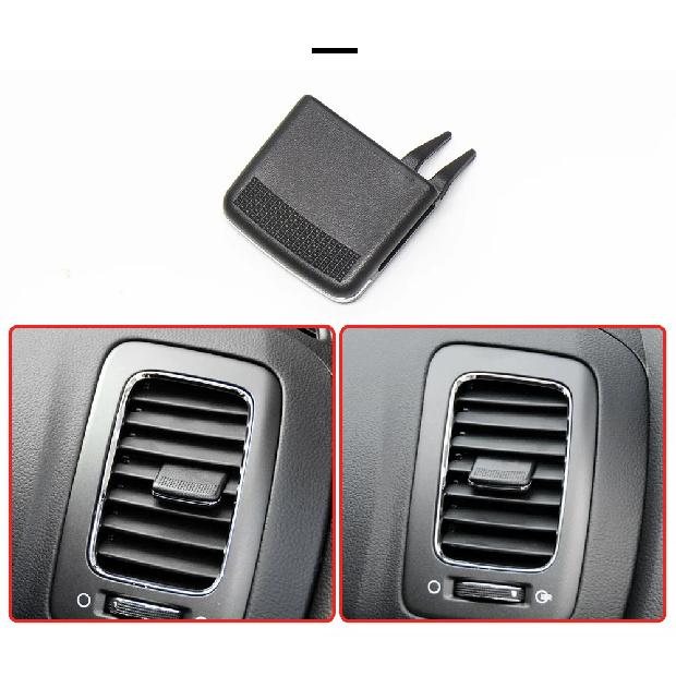 Car Front Air Conditioning Vent Toggle Piece AC Outlet Card Clip Wind Wirection Plectrum Knob For Kia K3 2011-2018