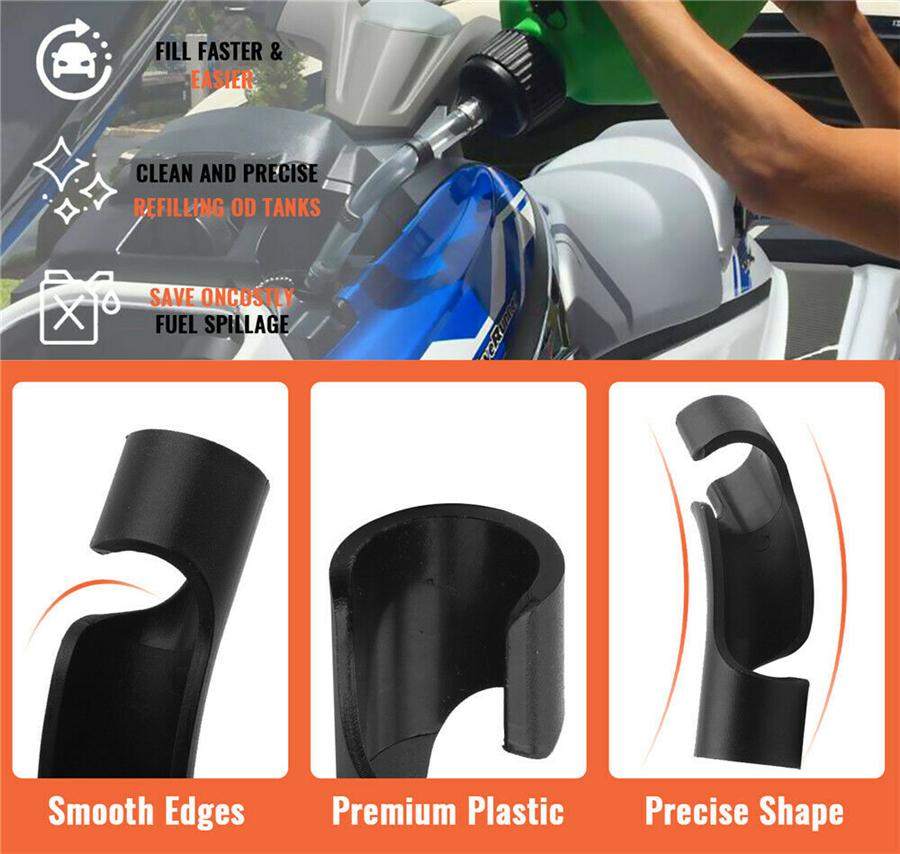 Hose Bender For Racing Fuel Jug Tank Utility Container Jug Gas Can Jug 4 Pack
