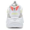 Skechers DLites Comfortable Versatile Low-Top Dad Shoes Women Sneakers White Yellow 150231-WNPL